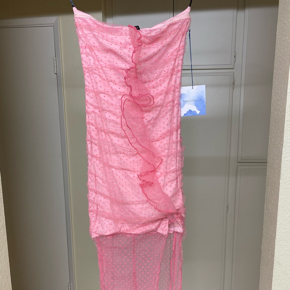 Revolve Majorelle Brady Dress in Pink